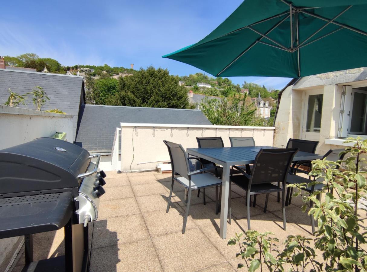 Gite La P'Tite Terrasse Chinon Centre Exterior photo